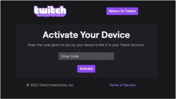 Activate Twitch Account